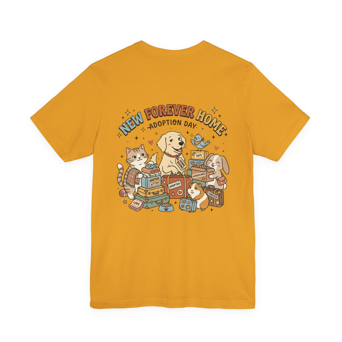 Volunteers Shelter Tee — "Together We Help Them Find Home"