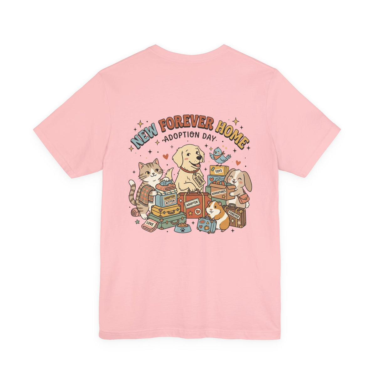 Volunteers Shelter Tee — "Together We Help Them Find Home"