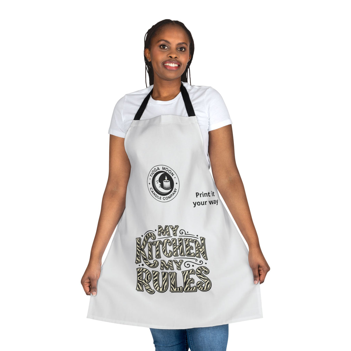 Apron, 5-Color Straps (AOP)