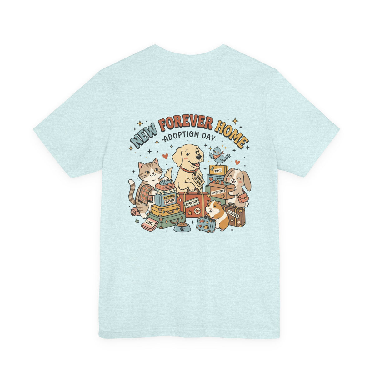 Volunteers Shelter Tee — "Together We Help Them Find Home"