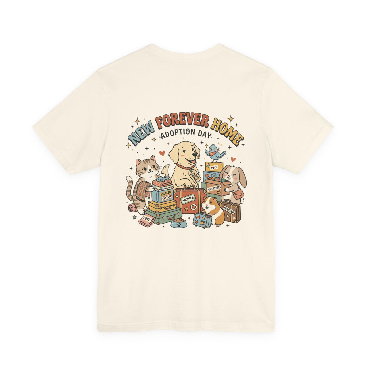 Volunteers Shelter Tee — "Together We Help Them Find Home"