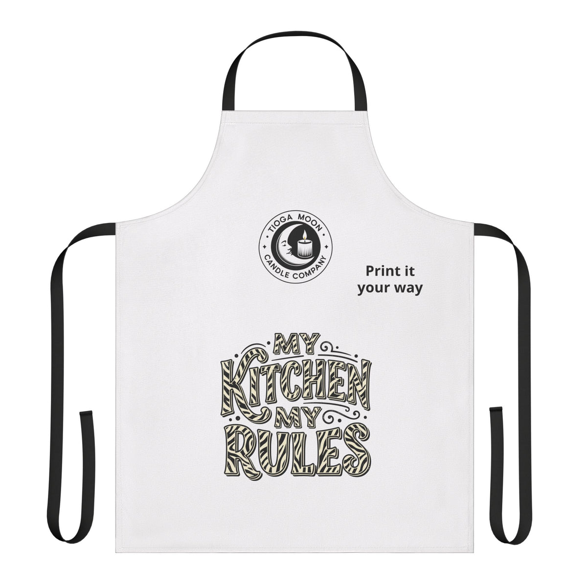 Apron, 5-Color Straps (AOP)