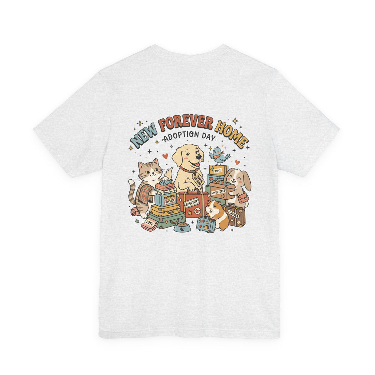 Volunteers Shelter Tee — "Together We Help Them Find Home"