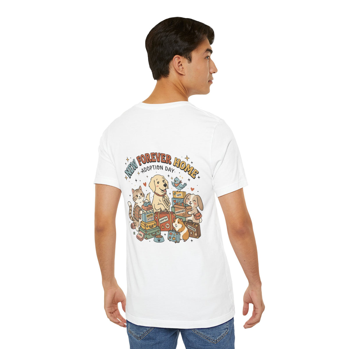 Volunteers Shelter Tee — "Together We Help Them Find Home"