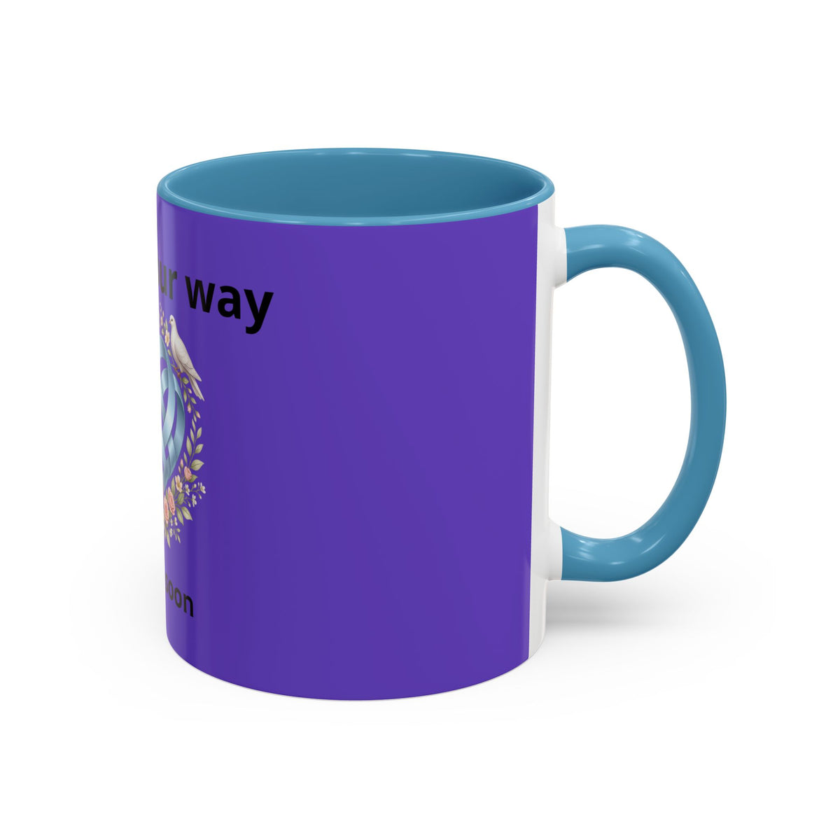 I'm On The Way Grandma and Grandpa Mug — Pregnancy Announcement Accent Coffee Cup (11/15oz)