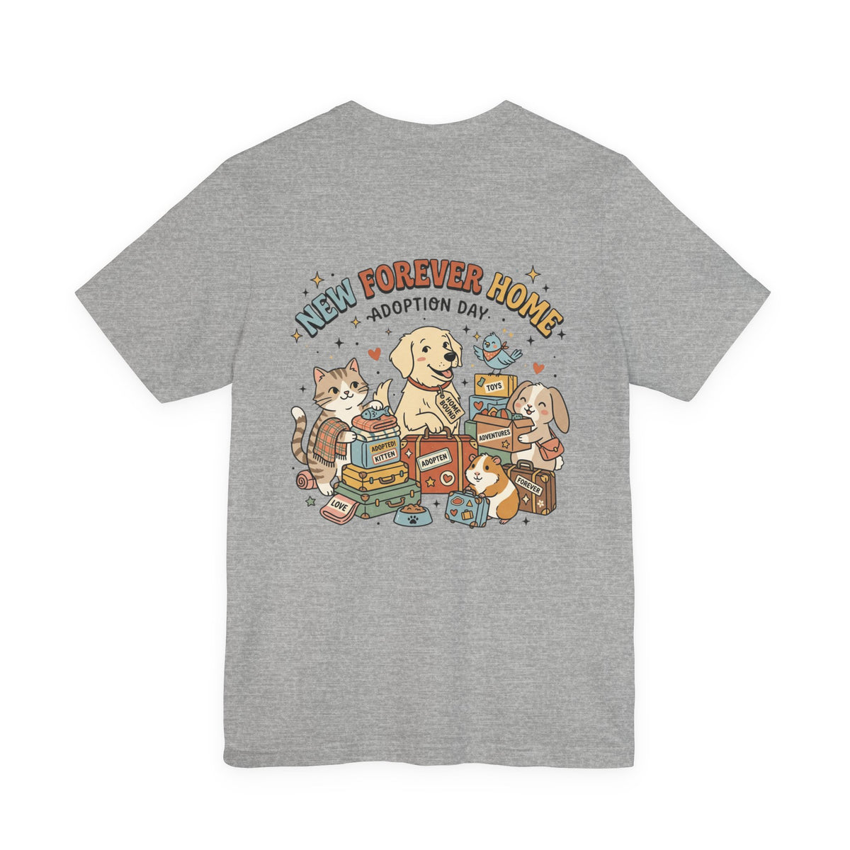 Volunteers Shelter Tee — "Together We Help Them Find Home"