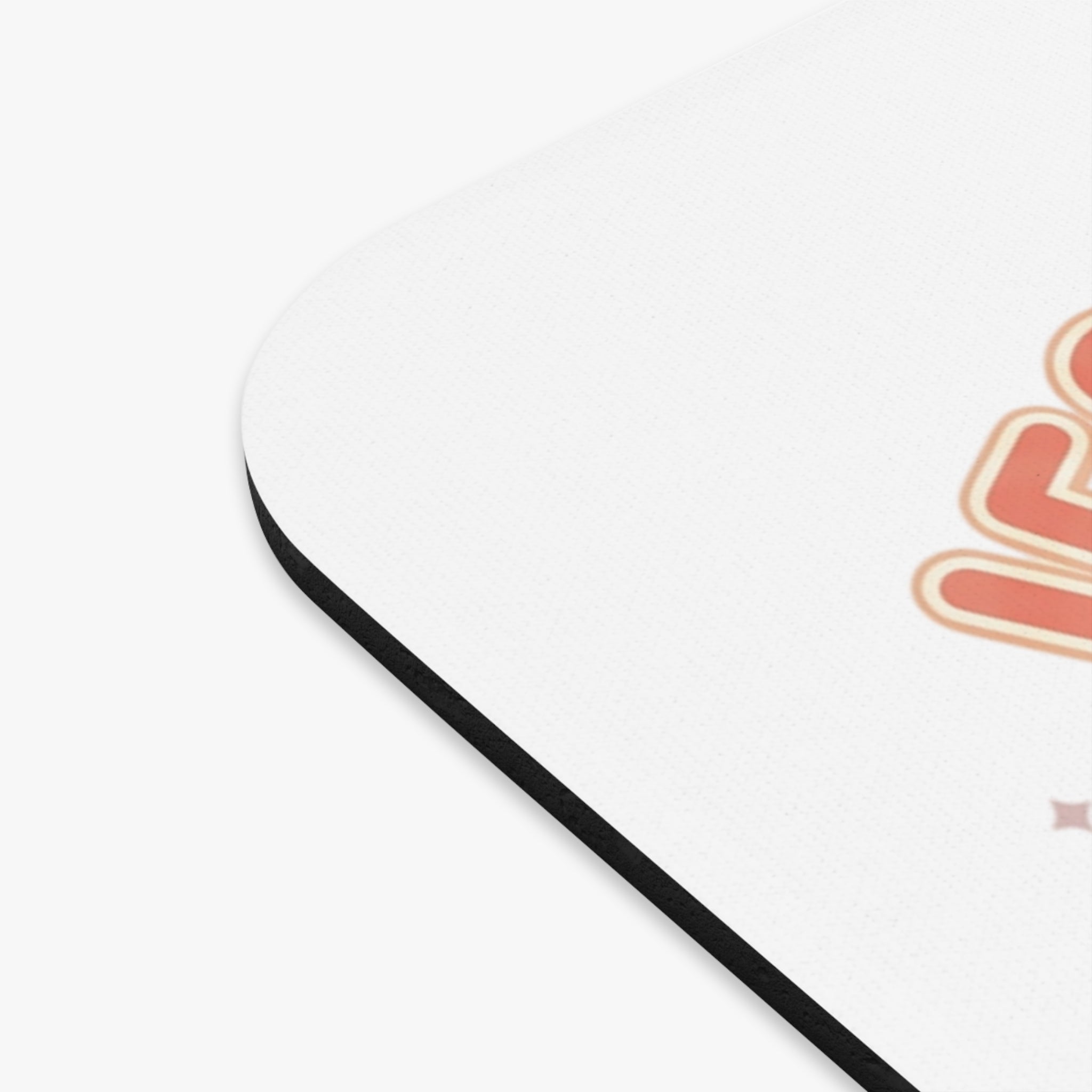 Jesus Is My Jam Rectangular Mouse Pad — Cute Pastel Faith Desk Mat