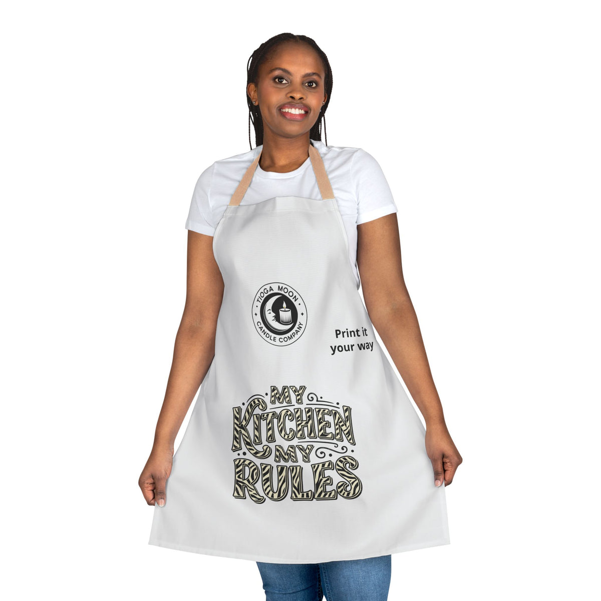 Apron, 5-Color Straps (AOP)