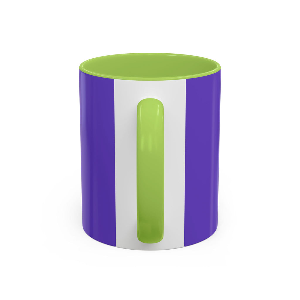 I'm On The Way Grandma and Grandpa Mug — Pregnancy Announcement Accent Coffee Cup (11/15oz)