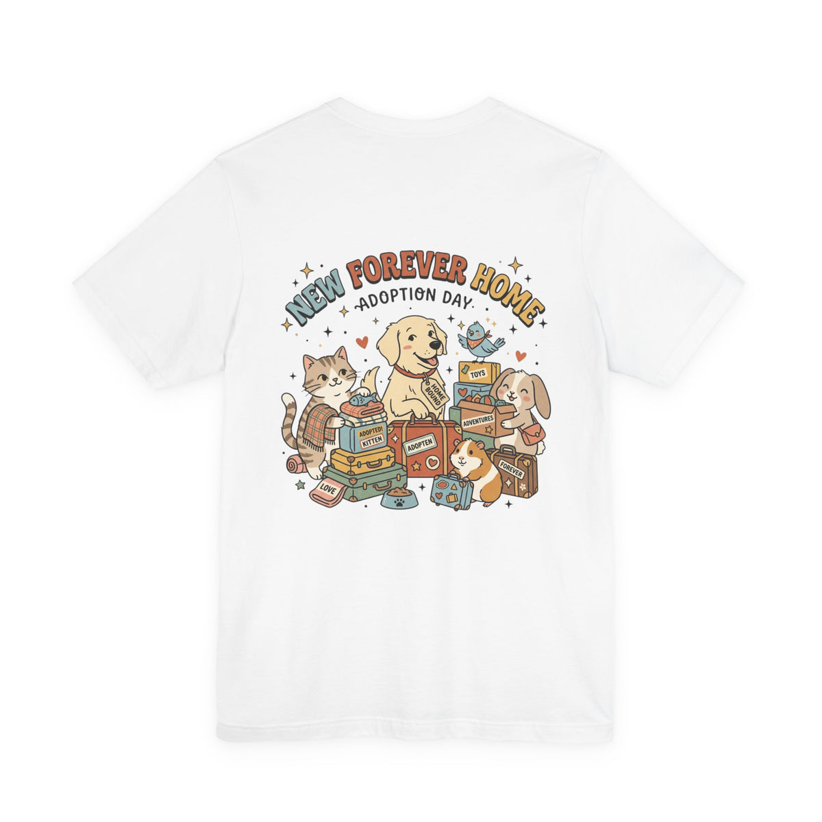 Volunteers Shelter Tee — "Together We Help Them Find Home"