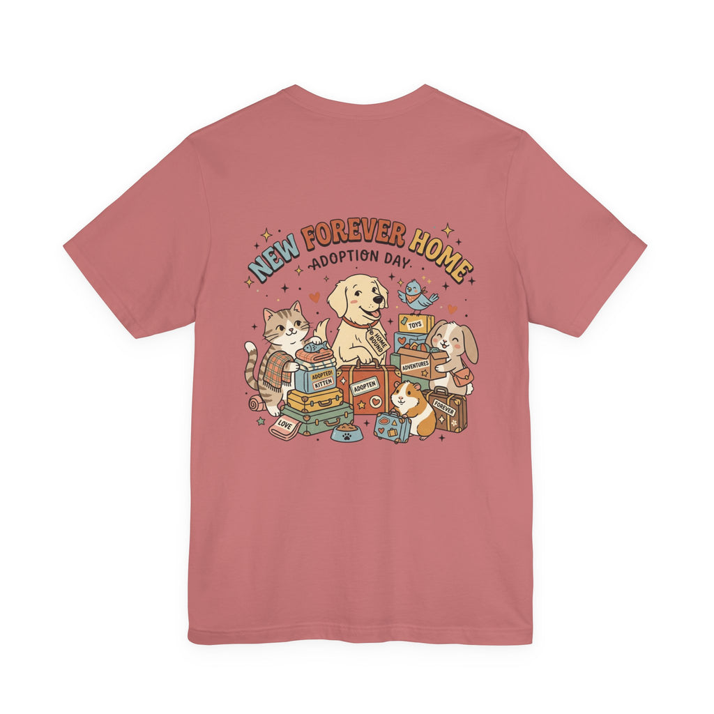 Volunteers Shelter Tee — "Together We Help Them Find Home"