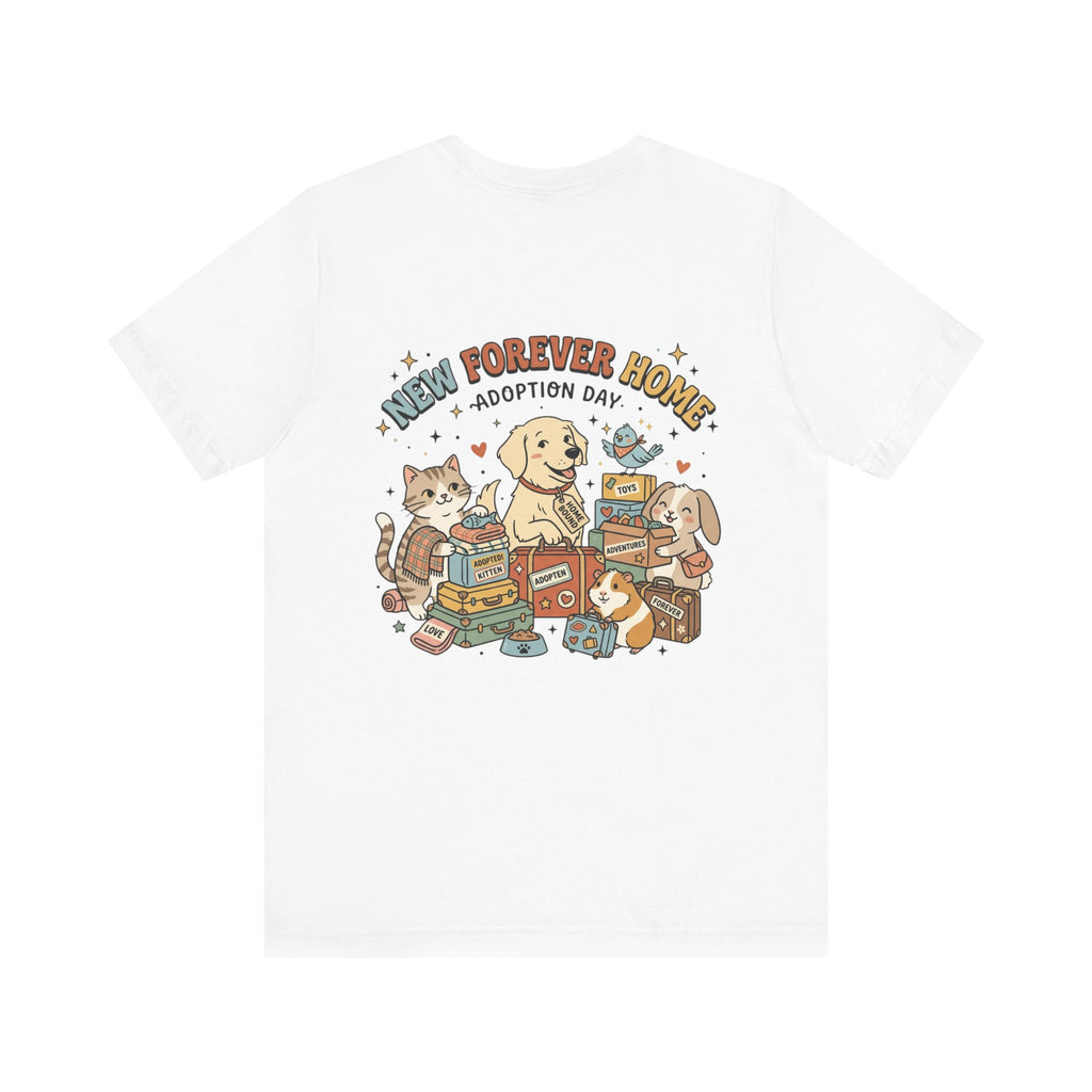 Volunteers Shelter Tee — "Together We Help Them Find Home"