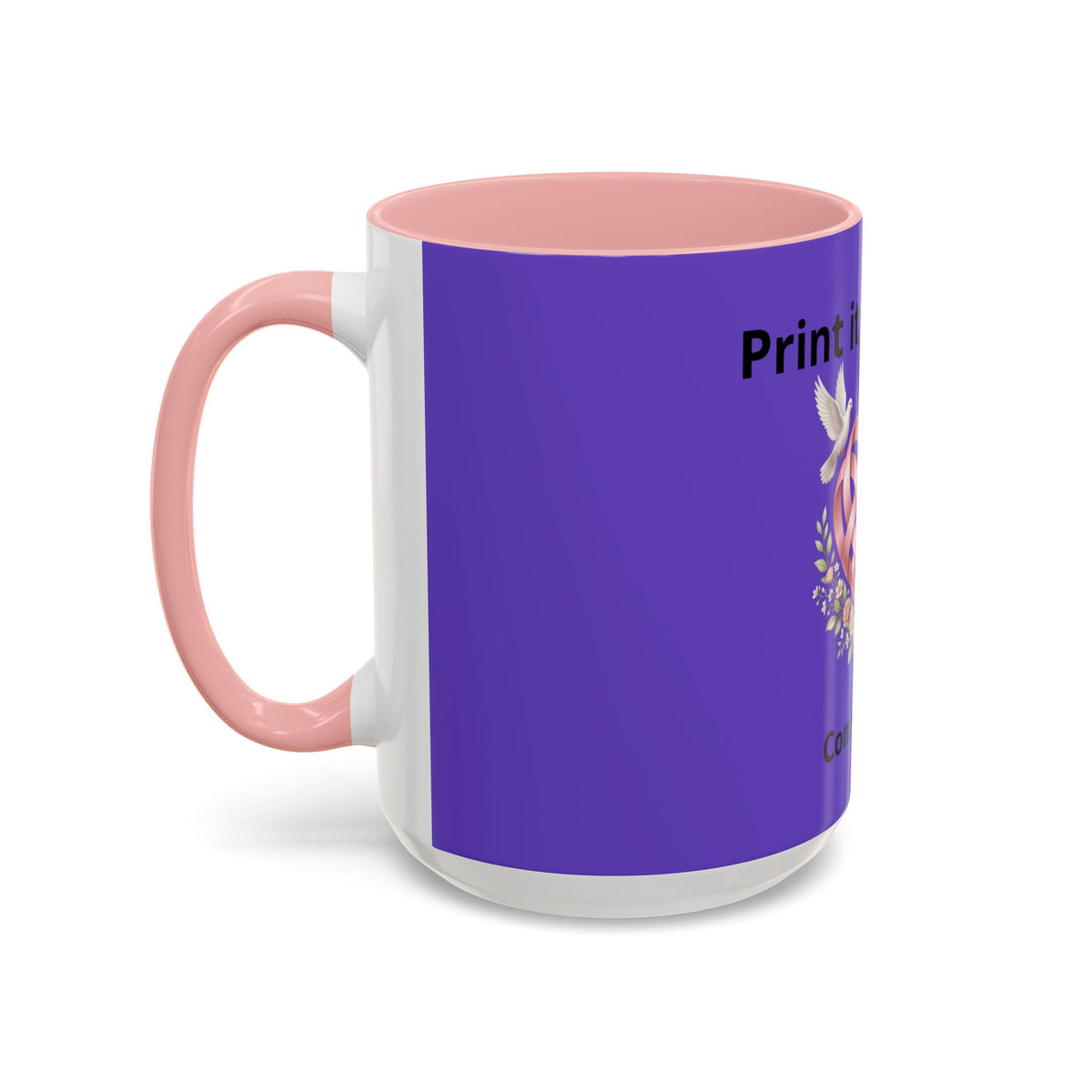 I'm On The Way Grandma and Grandpa Mug — Pregnancy Announcement Accent Coffee Cup (11/15oz)
