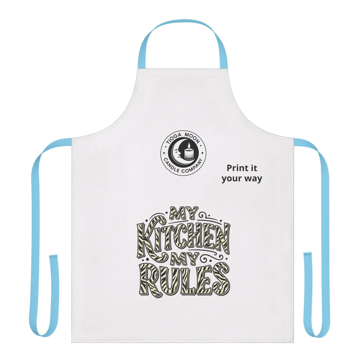 Apron, 5-Color Straps (AOP)