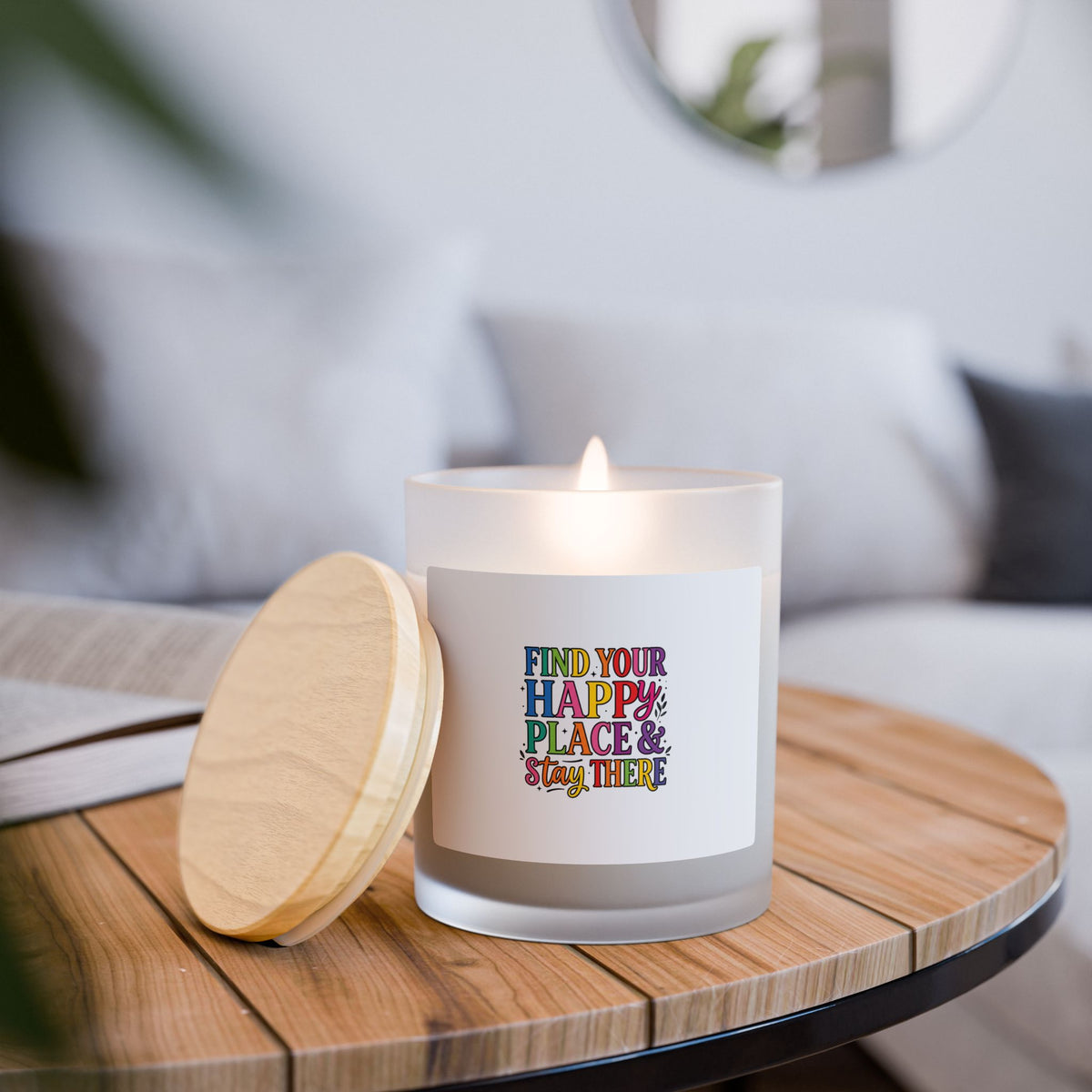 Find Your Happy Place Candle