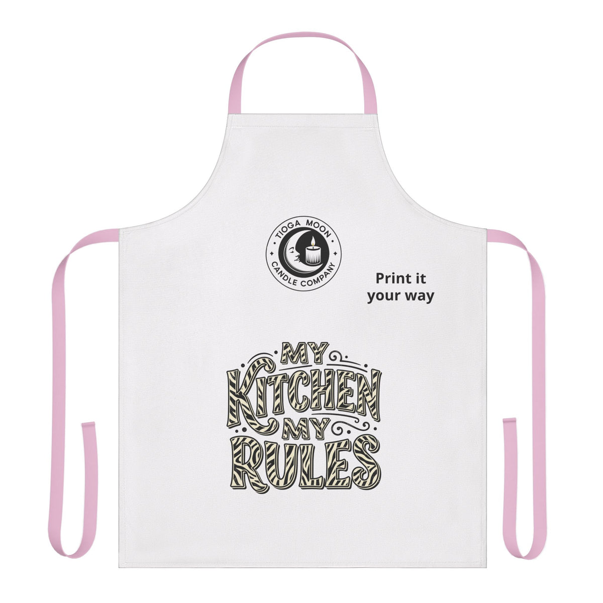 Apron, 5-Color Straps (AOP)